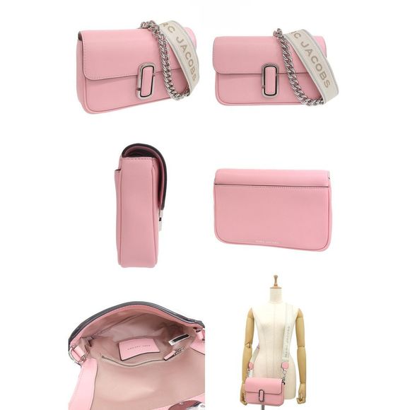 Marc Jacobs Leather Pink Shoulder Bag - Picture 2 of 2